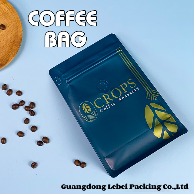 3-kape packaging bag nga adunay zipper