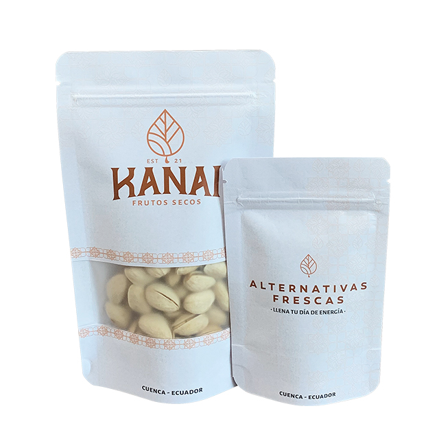 4-white paper food packaging bag