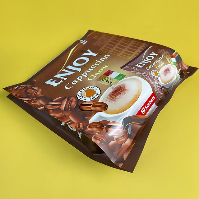 Embalaxe de bolsa de paquete de café instantáneo para café